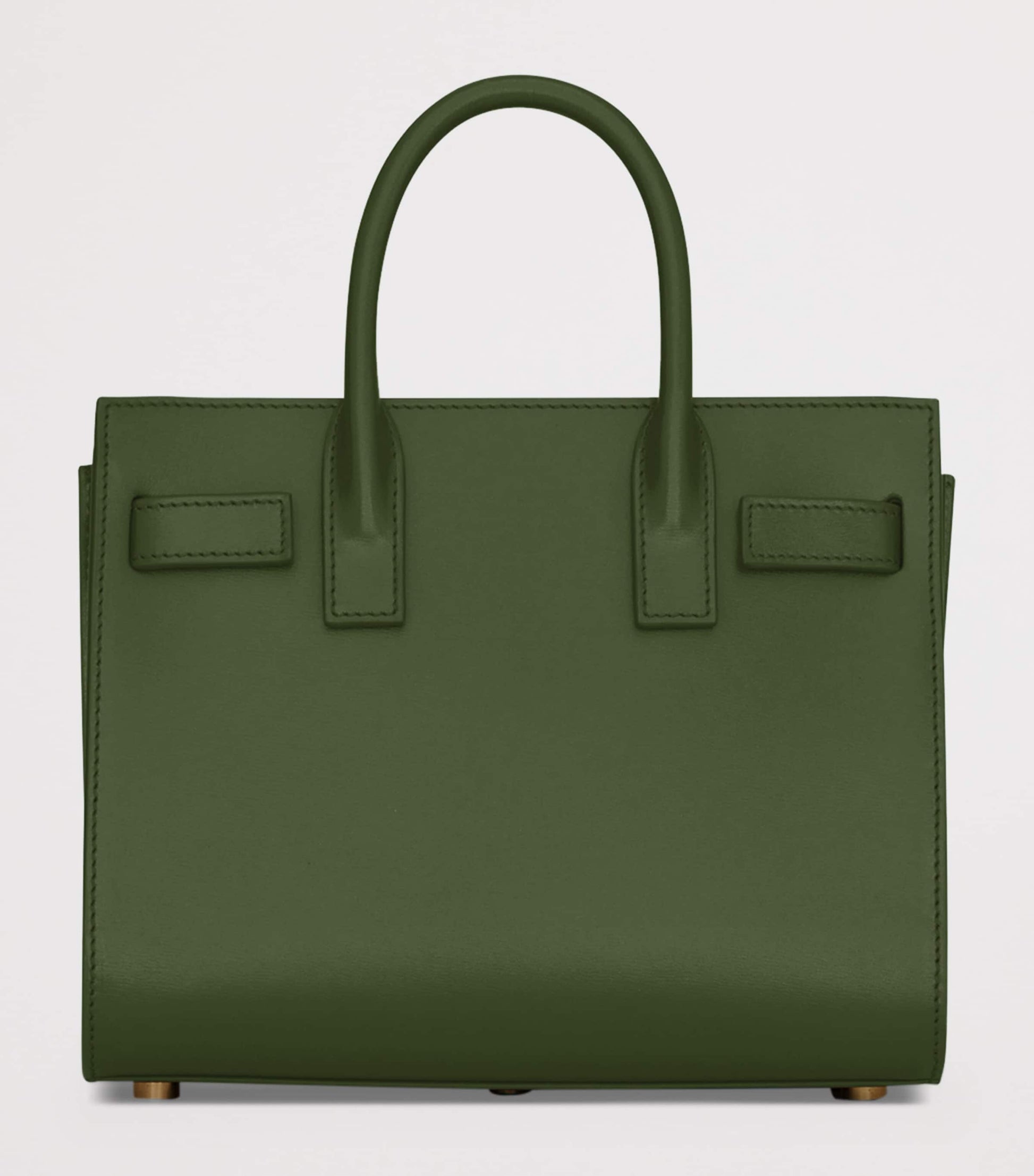 Saint Laurent Green Nano Sac de Jour Tote Bag