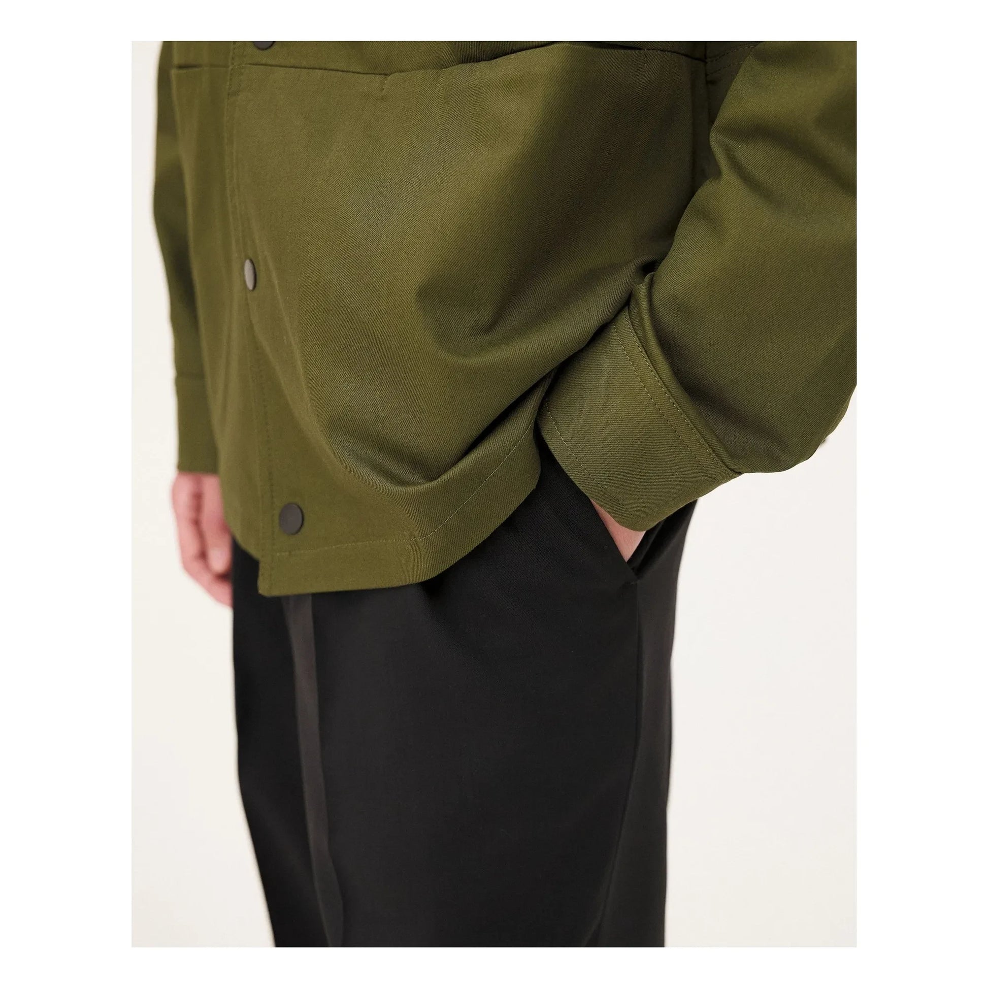 Noyoco - Vancouver Organic Cotton Jacket | Forest Green