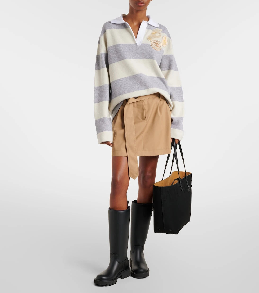 Moncler - Very Mini knitted tote bag