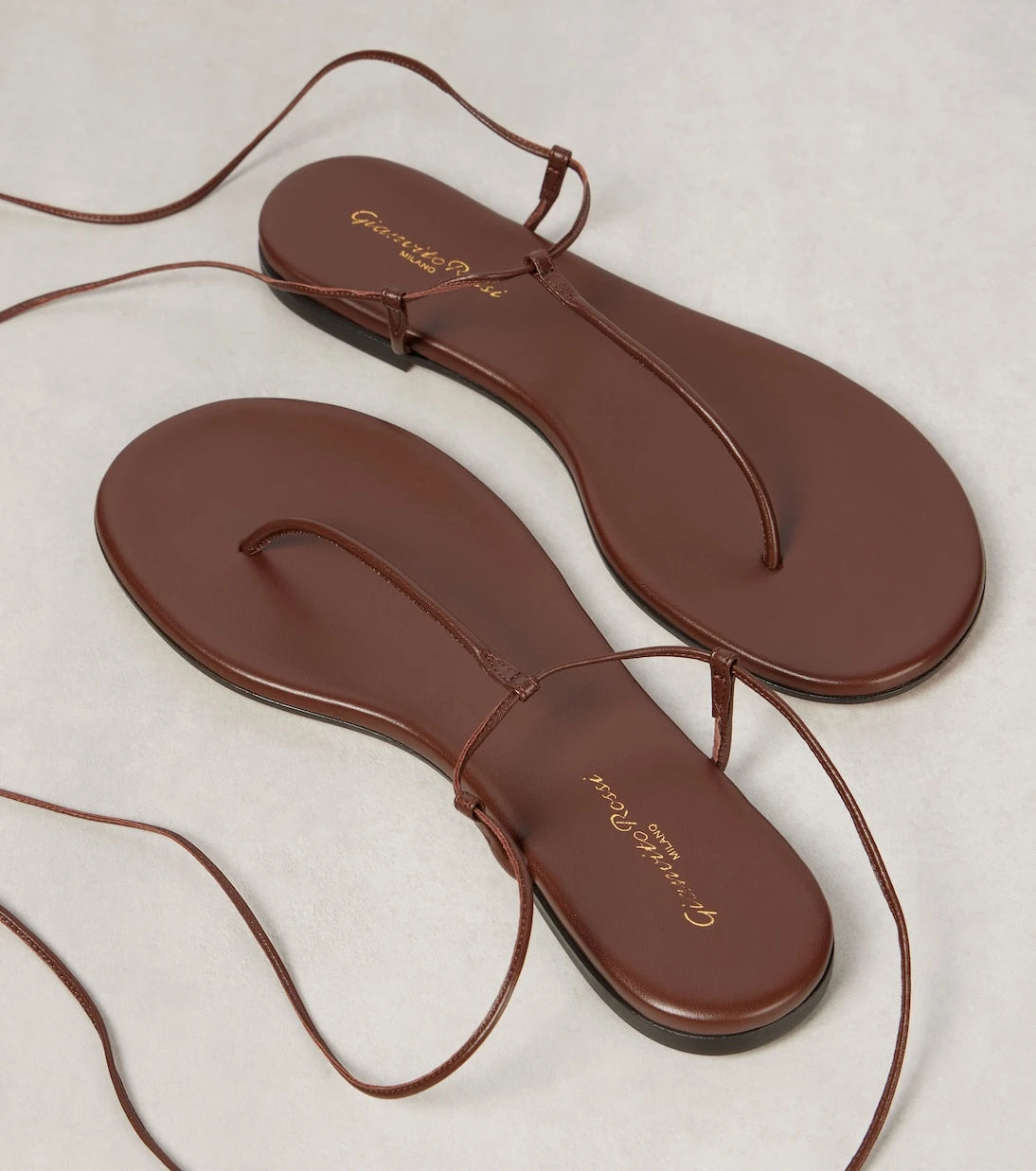 Gianvito Rossi - Gwyneth leather sandals