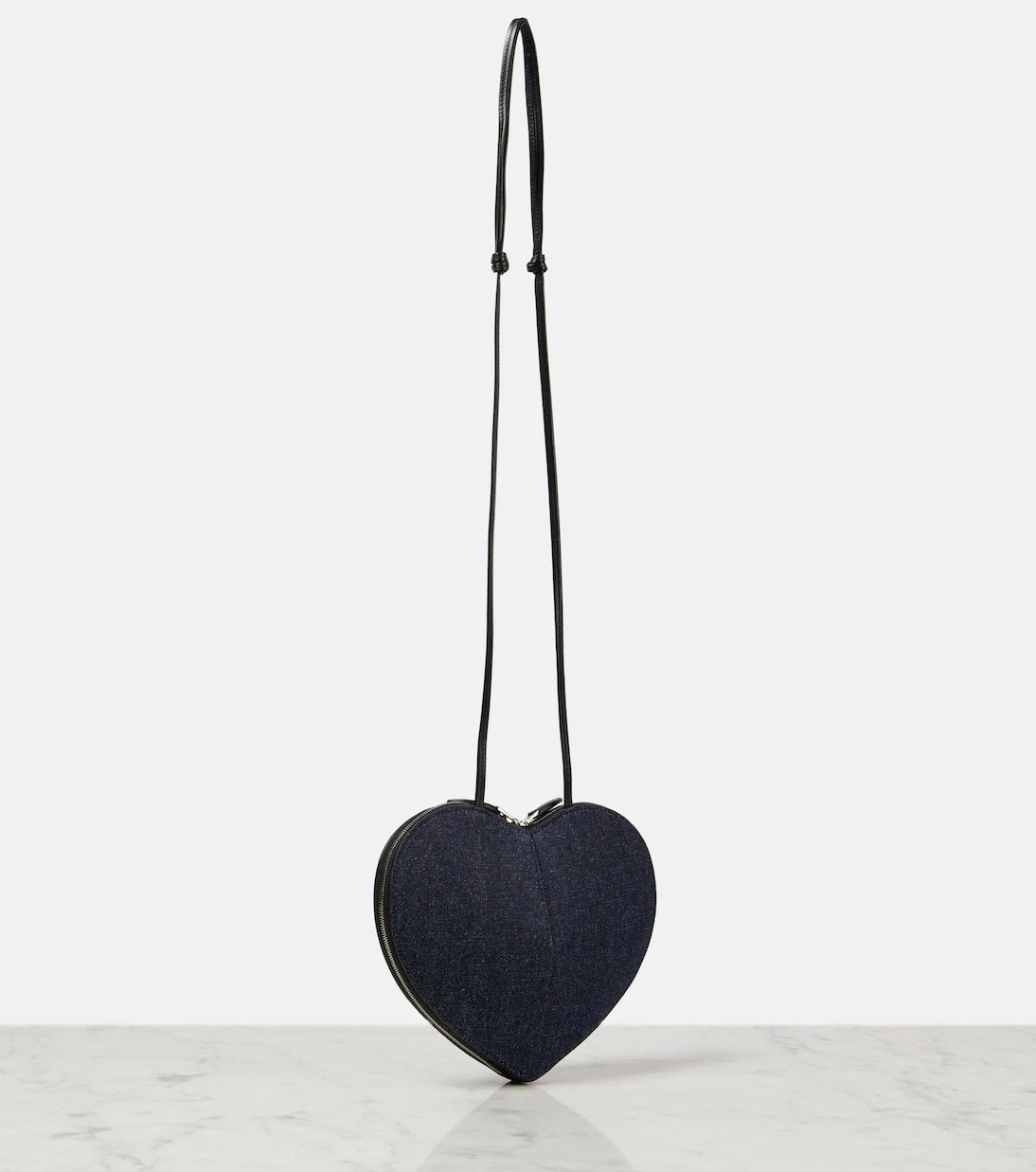 Alaïa - Le Cœur denim shoulder bag