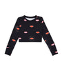 Stella McCartney Kids Lip Print Crop Top (4-14+ Years)