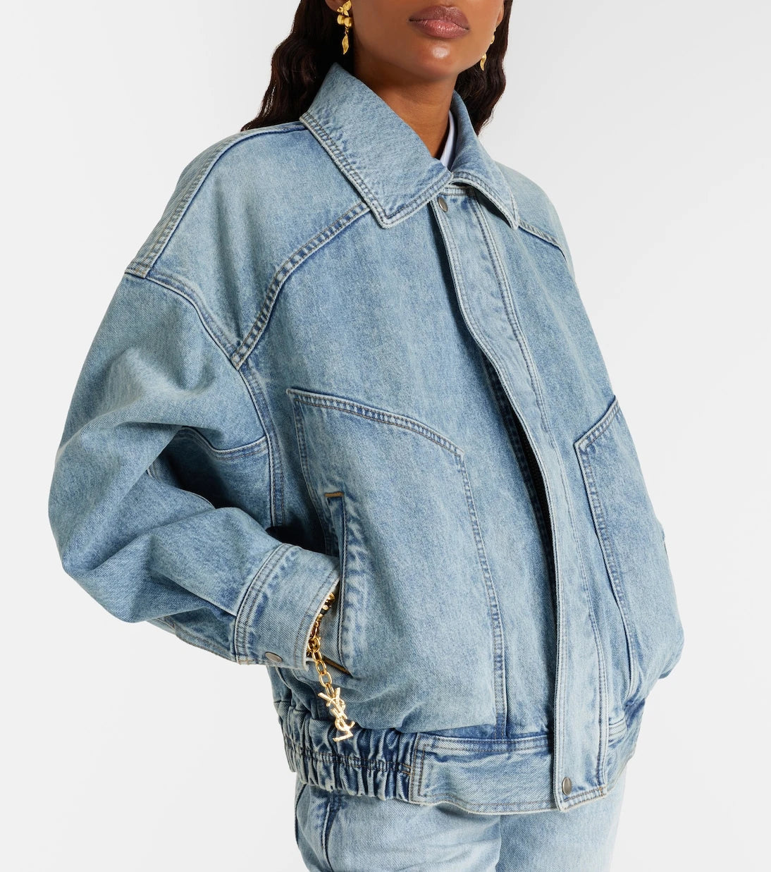 Saint Laurent - Denim blouson jacket