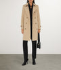 Yellow Mid-Length Chelsea Trench Coat