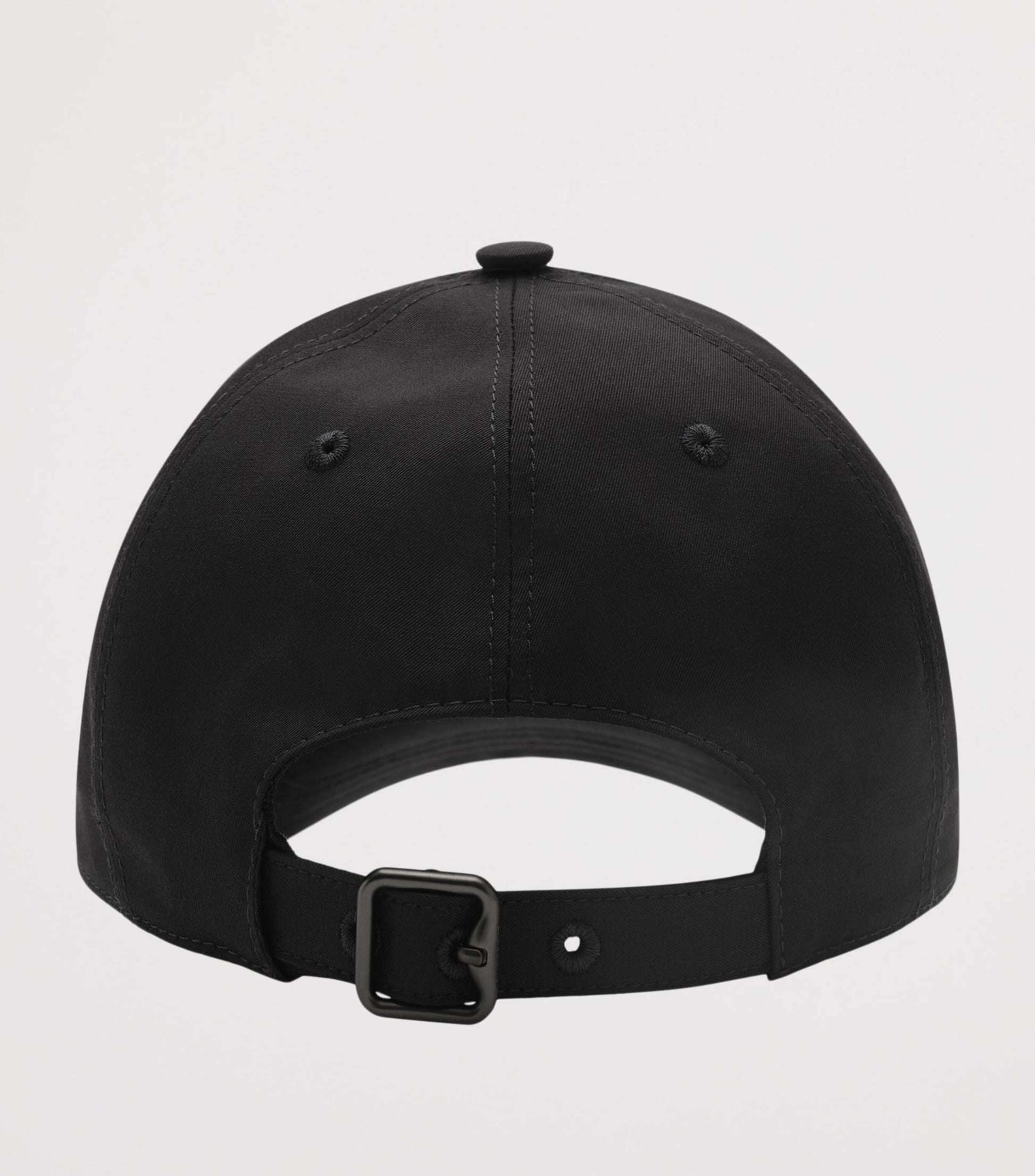 Cotton Gabardine Cursive Logo Cap