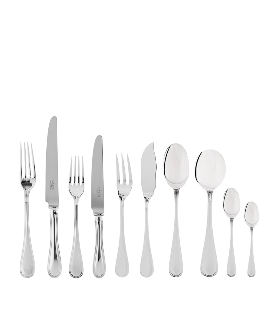 Carrs Silver English Thread Silver-Plated 88-Piece Set