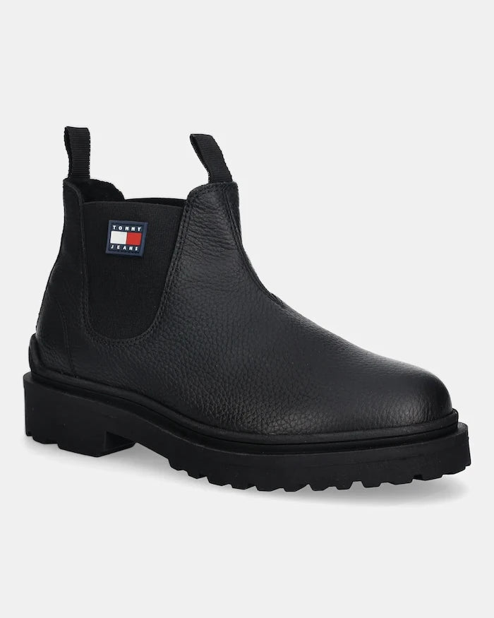 Tommy Jeans TJM CHELSEA LEATHER WL Deri Chelsea Bot