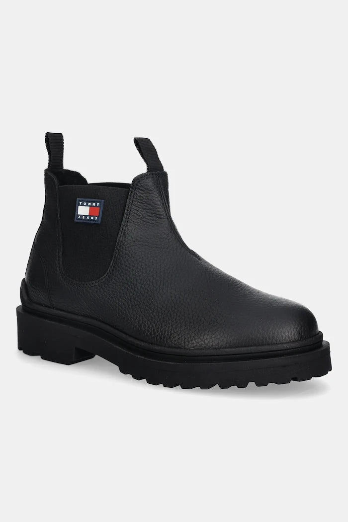Tommy Jeans TJM CHELSEA LEATHER WL Deri Chelsea Bot