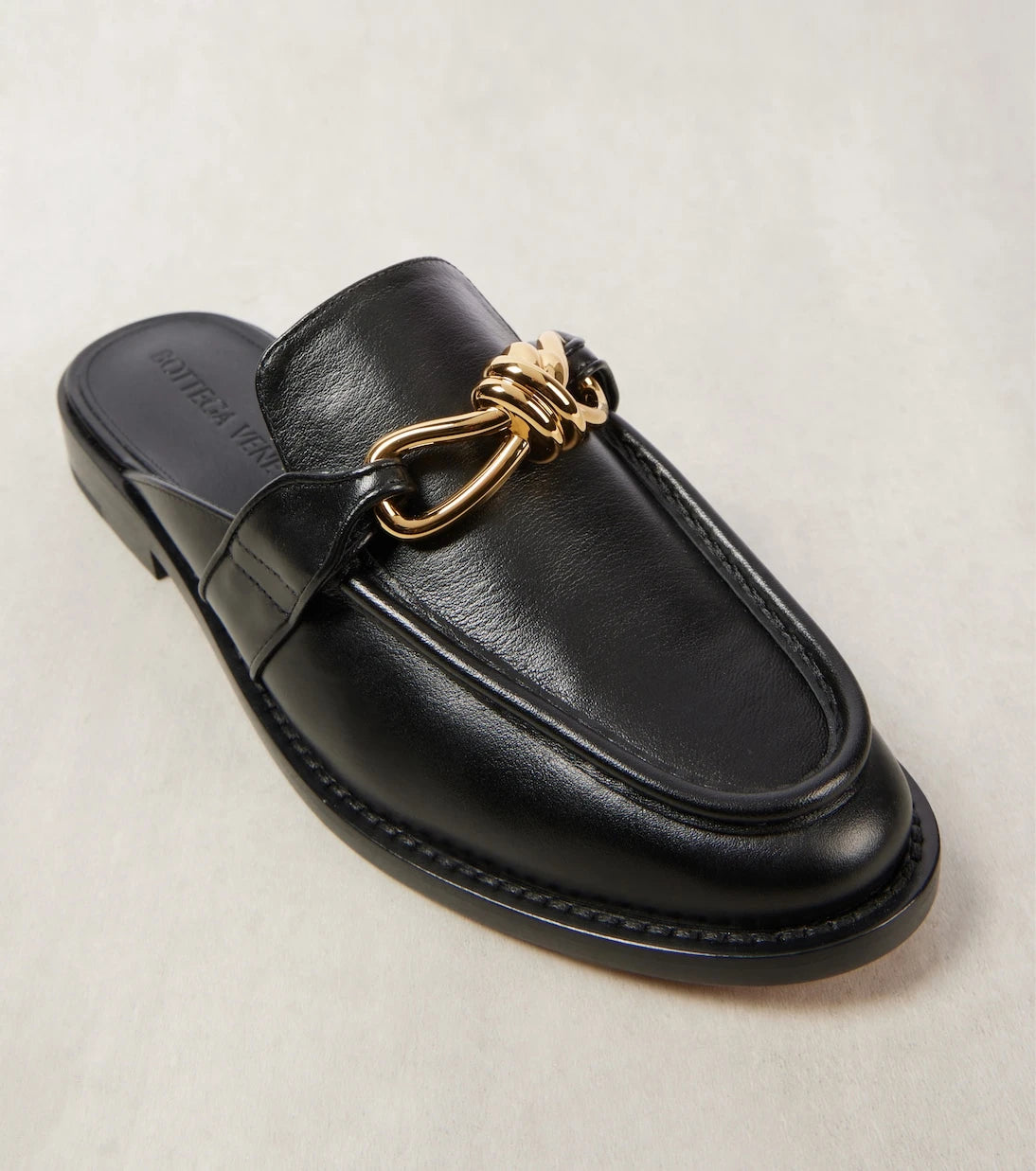 Bottega Veneta - Astaire Knot leather mules