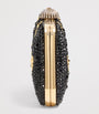 Valentino Garavani Black Embellished Minaudiere Clutch Bag