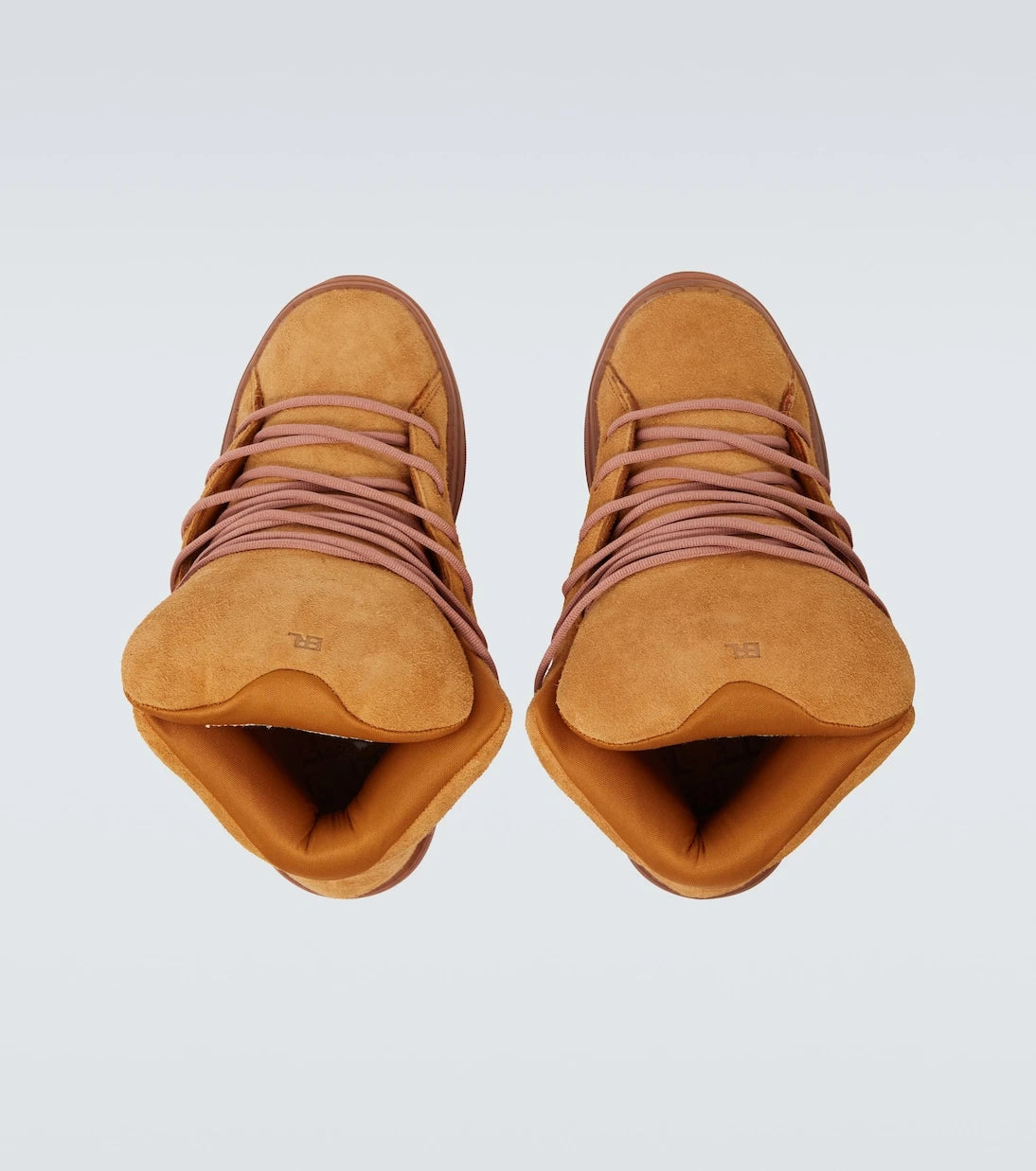 ERL - Vamp suede high-top sneakers