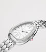Stainless Steel and Diamond Serpenti Seduttori Watch 34mm