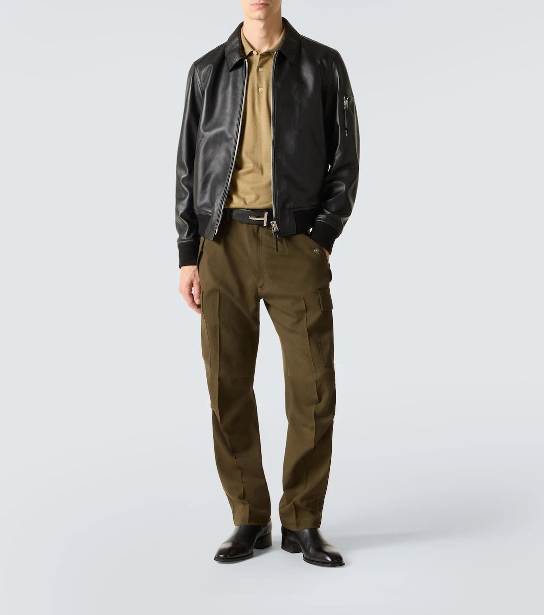 Tom Ford - Cotton polo sweater
