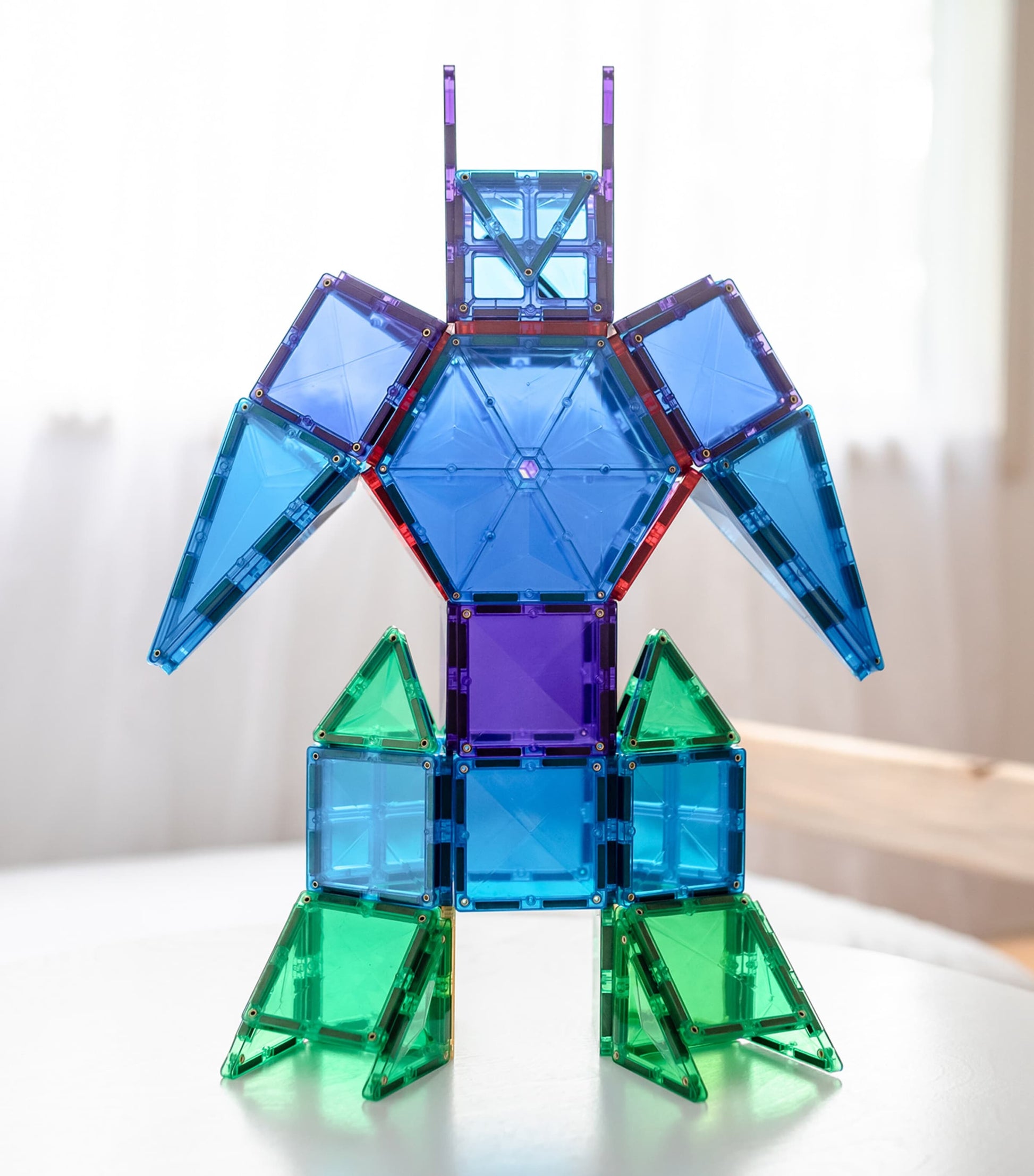 Connetix Tiles Magnetic Rainbow Tiles