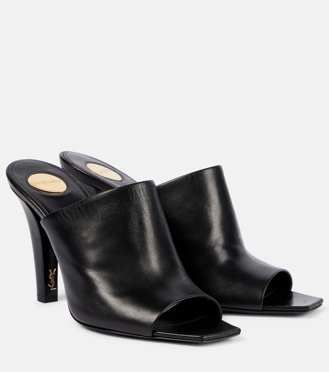 Saint Laurent - Jill 95 leather mules