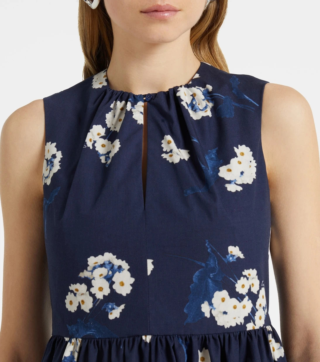 Erdem - Cotton midi dress