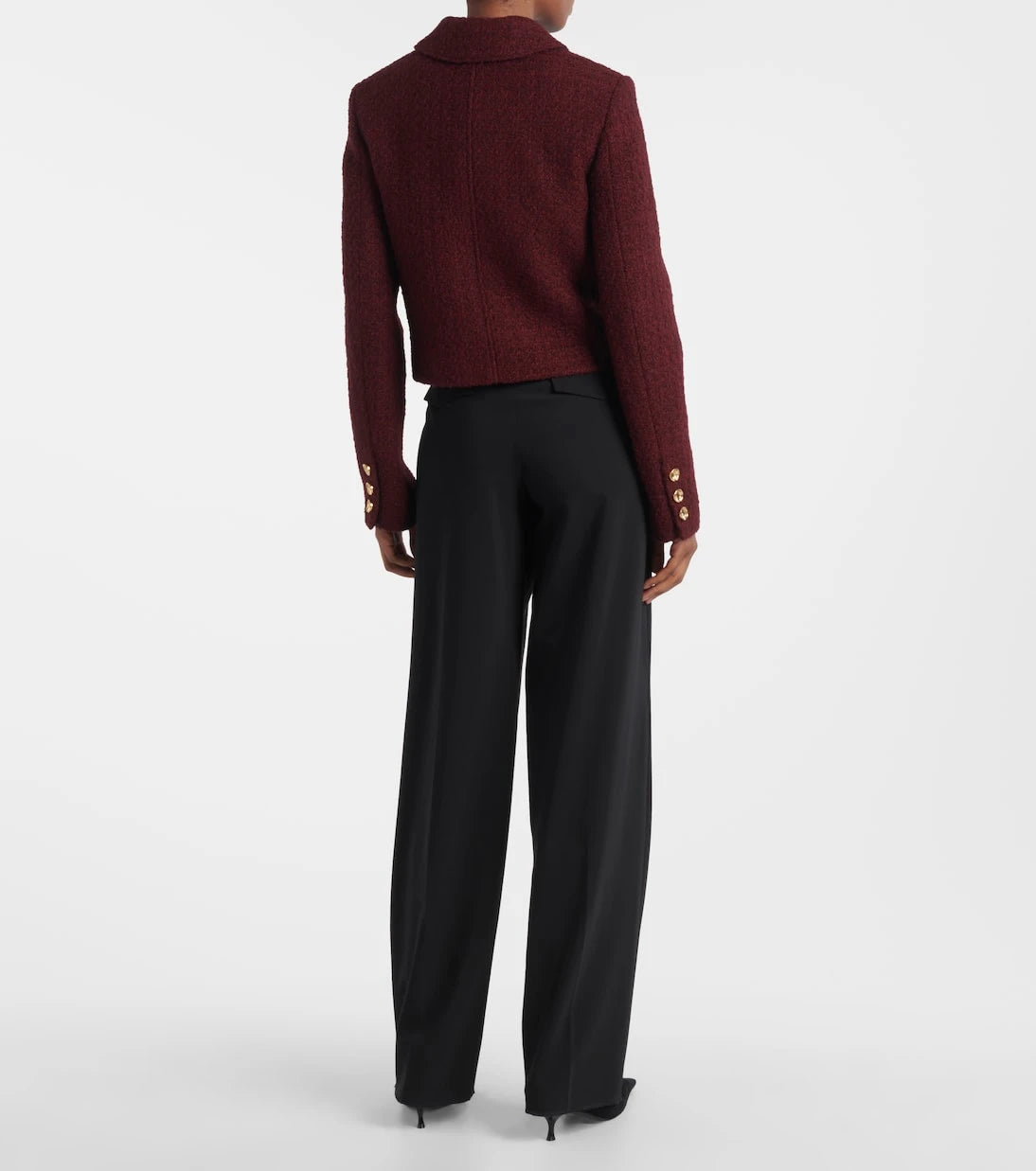 Altuzarra - Astley cropped tweed jacket