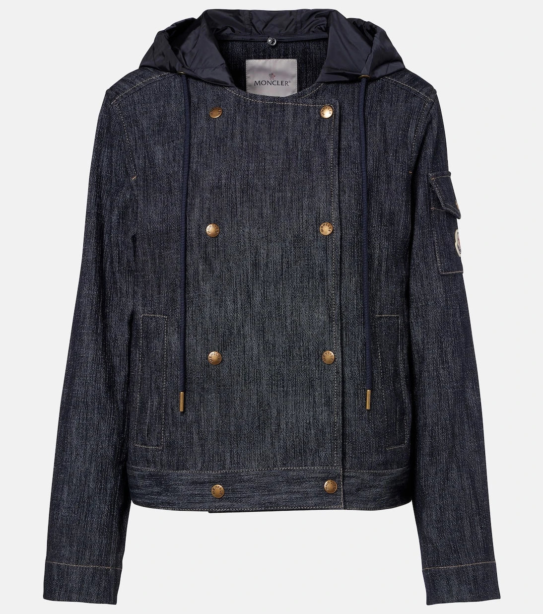 Moncler - Diervilla double-breasted denim jacket