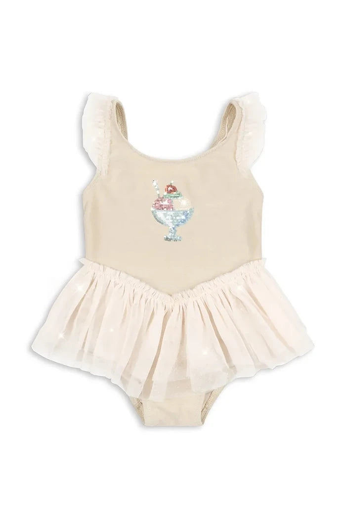 Детски цял бански Konges Sløjd AMANDINE SWIMSUIT