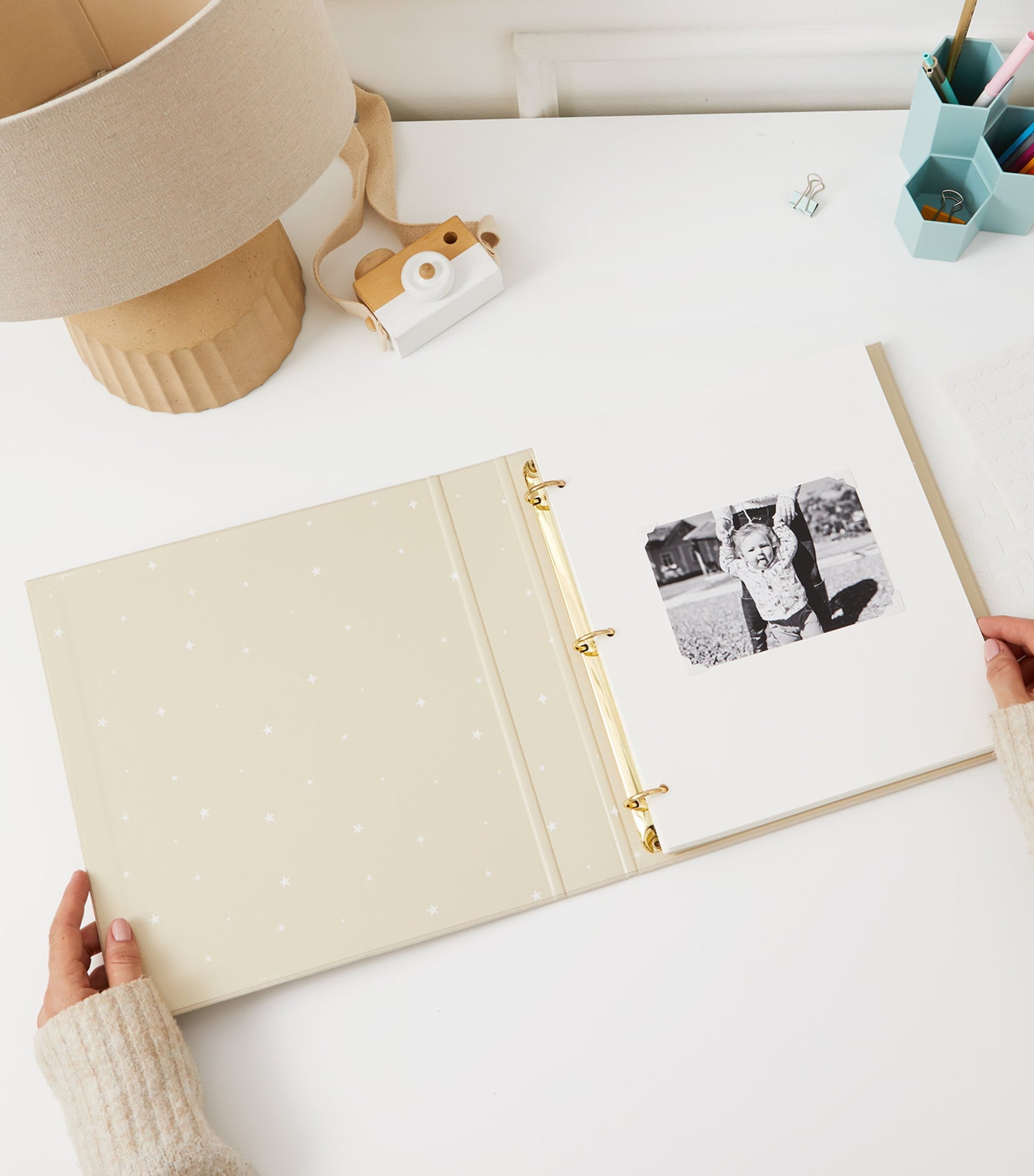 Blush and Gold My Toddler Years Photo Album