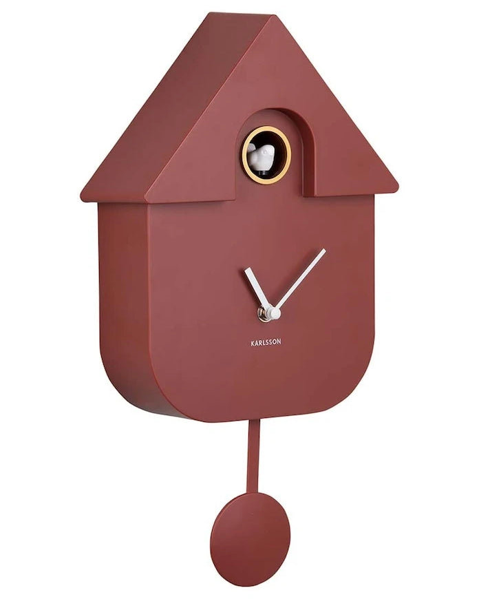 Стенен часовник Karlsson Modern Cuckoo