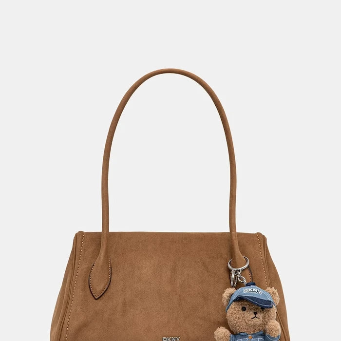 DKNY kadın süet görünümlü çanta AMELIE