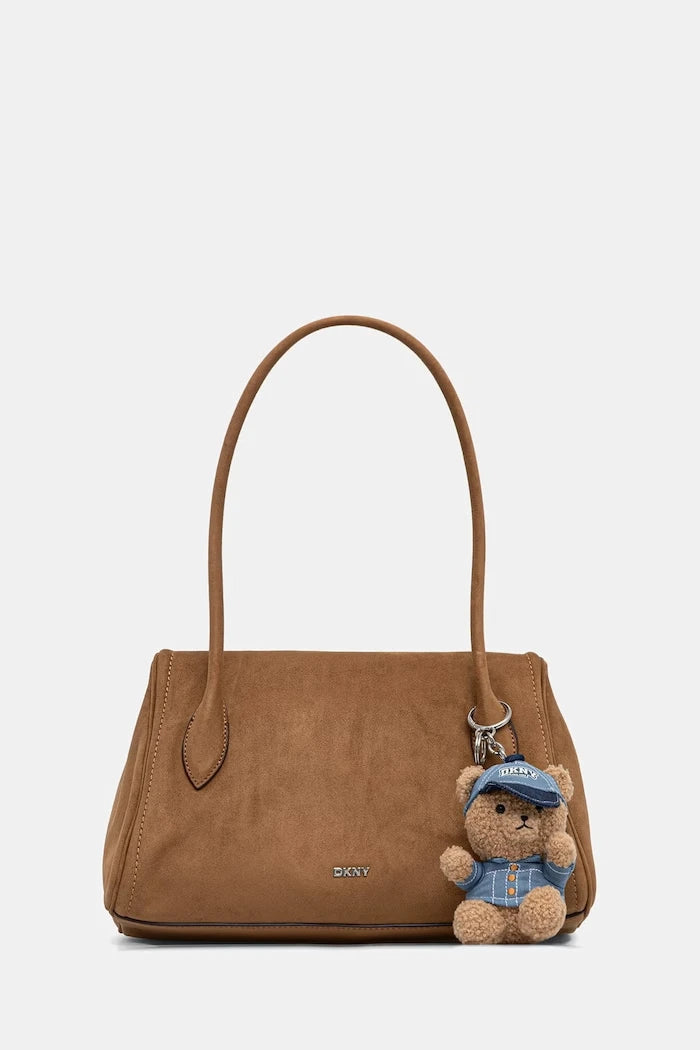 DKNY kadın süet görünümlü çanta AMELIE