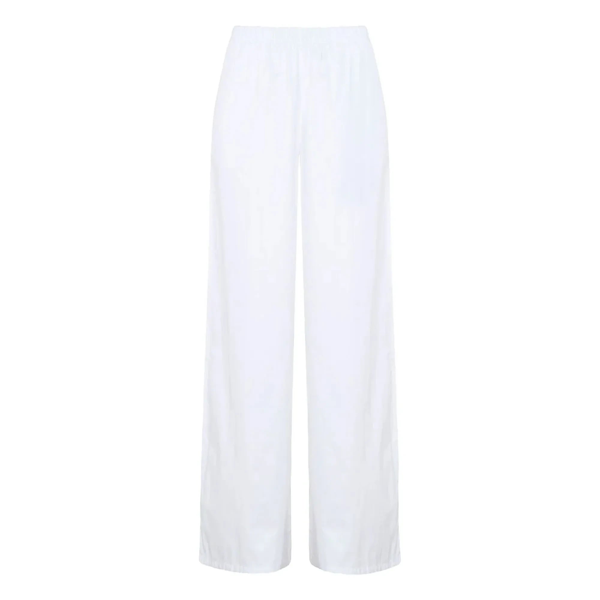 Vanessa Sposi - Cotton Casual Pants | Ivory