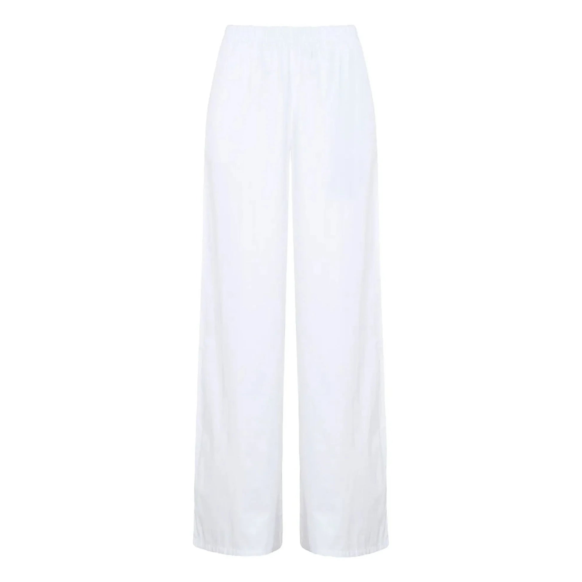 Vanessa Sposi - Cotton Casual Pants | Ivory