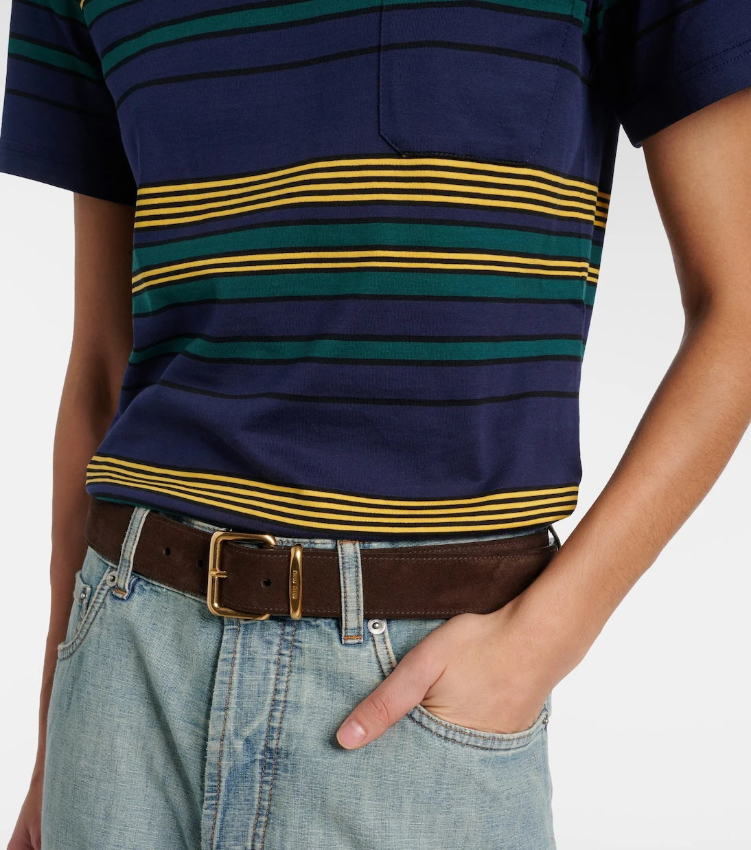 Miu Miu - Suede belt
