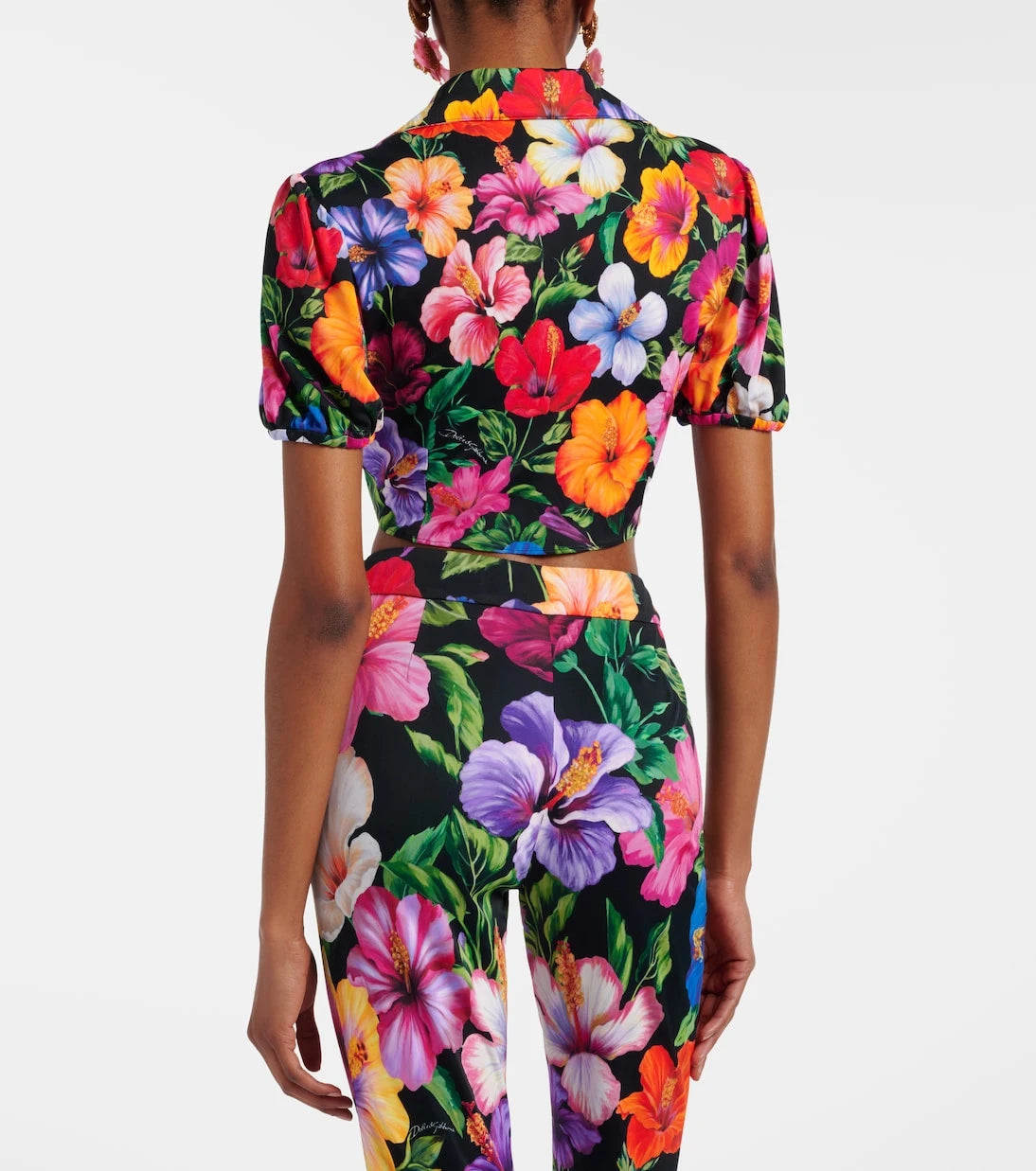 Dolce&Gabbana - Floral crop top