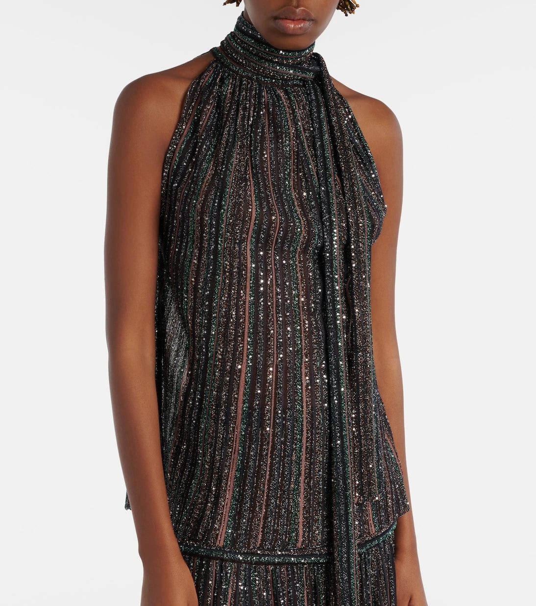 Missoni - Sequined lamé top