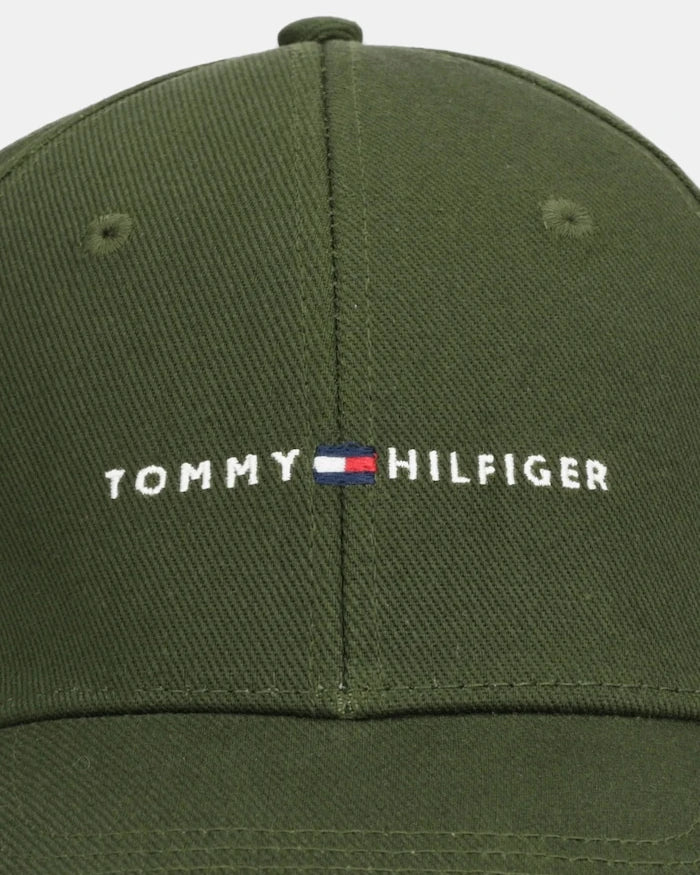 Tommy Hilfiger Pamuklu Vizörlü Şapka