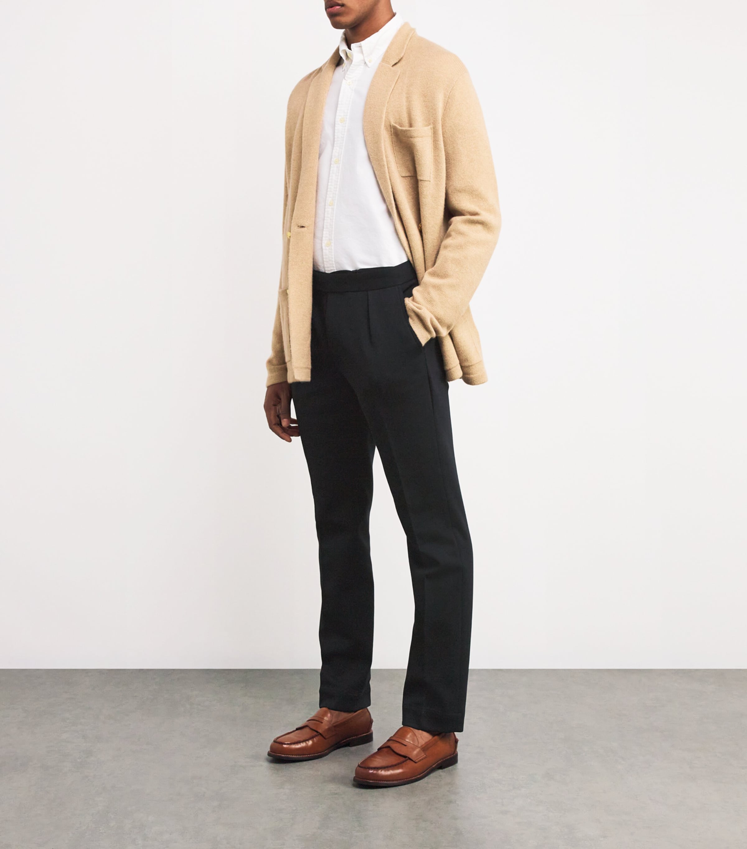 Double-Knit Tailored Trousers