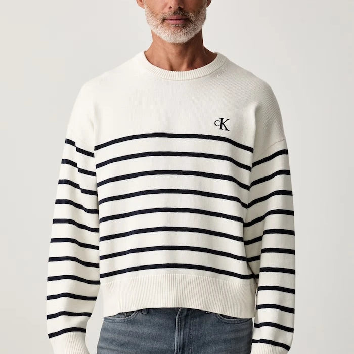Calvin Klein Jeans Erkek Pamuklu Kazak