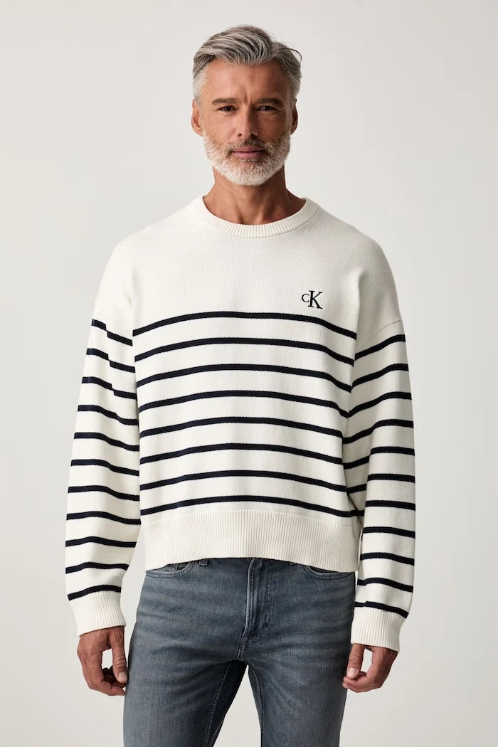 Calvin Klein Jeans Erkek Pamuklu Kazak
