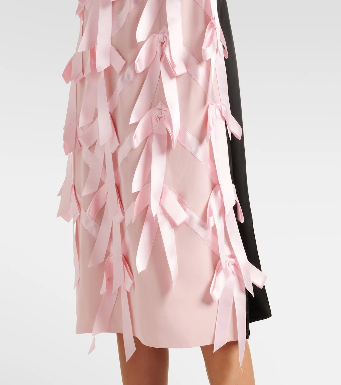 Prada - Ribbon midi dress