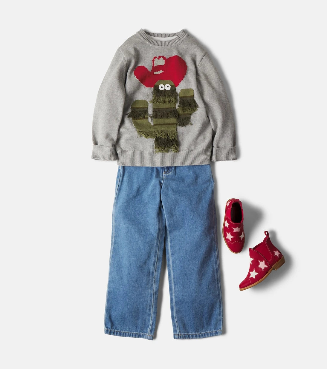 Stella McCartney Kids - سترة قطنية مطرزة