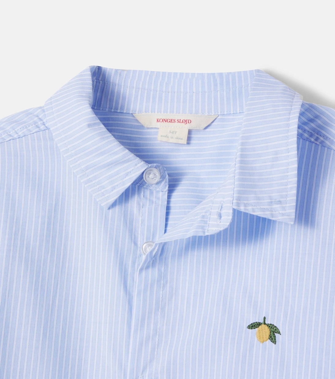 Konges Sløjd - Wes striped cotton poplin shirt