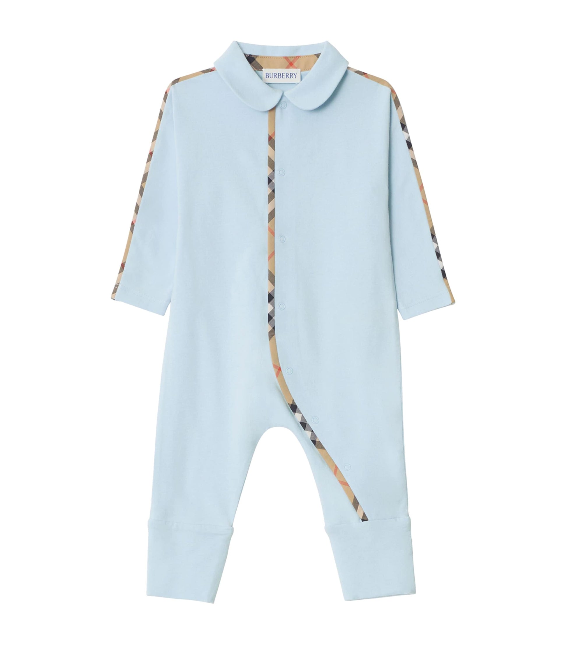 Burberry Kids Cotton-Blend All-In-One, Bib and Hat Set (1-18 Months)