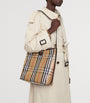 Burberry Small Canvas Highlands Shoulder Bag