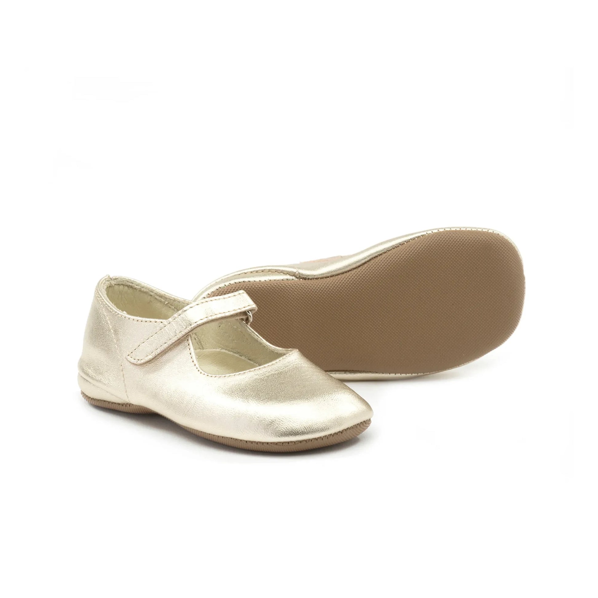 Pèpè - Patent ballerinas | Gold