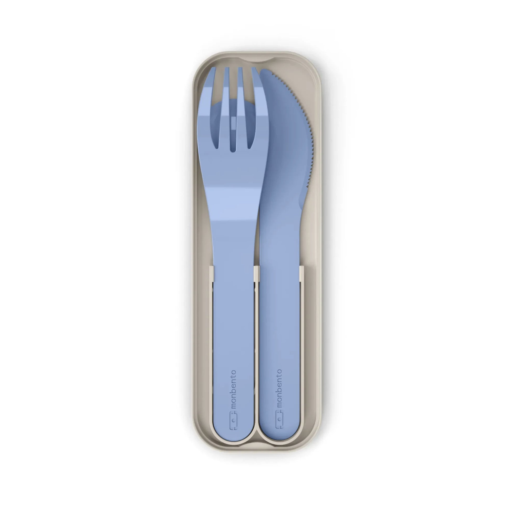 Monbento - MB Pocket Color Biodegradable Cutlery | Pale blue