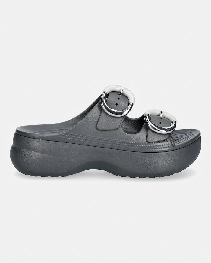 Crocs Platform Kadın Saturday Platform Dipped Buckle Sandal