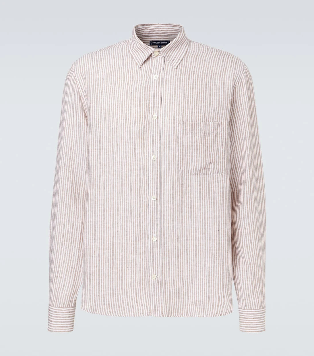 Frescobol Carioca - Telles striped linen shirt
