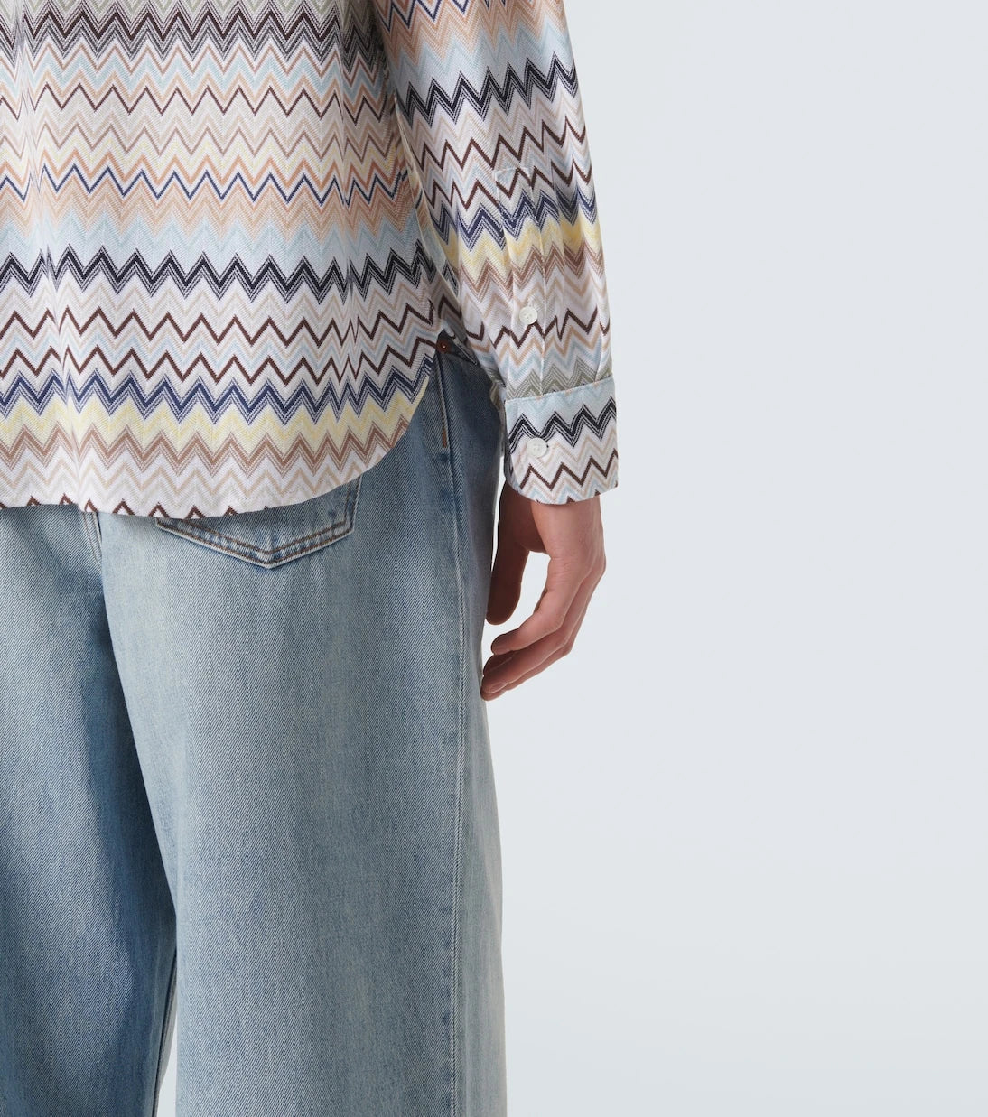 Missoni - Zig Zag cotton shirt