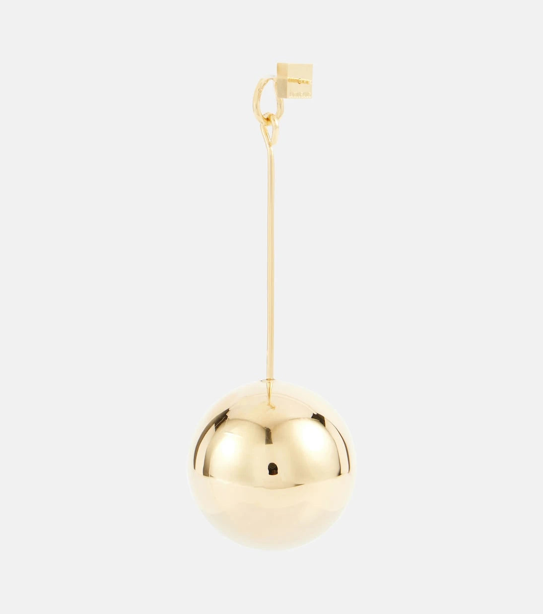 Jacquemus - Les Grandes Boucles Nodo drop earrings