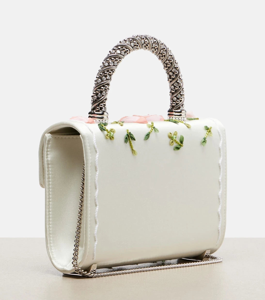 Roger Vivier - Jewel Efflorescence Mini top-handle bag