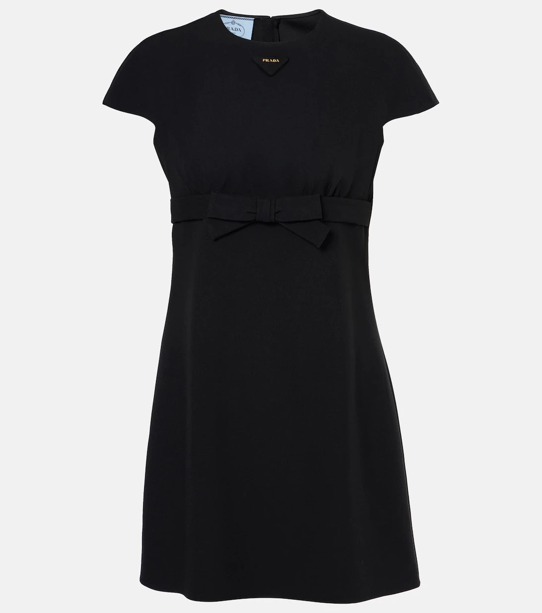 Prada - Bow-detail minidress