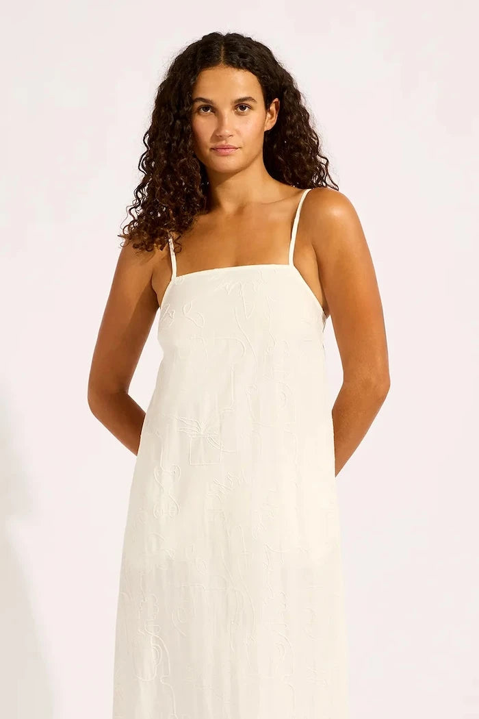 Seafolly плажна рокля дамска Gathered Strap